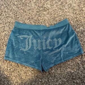 Juicy Couture Teal Women's Athletic Shorts